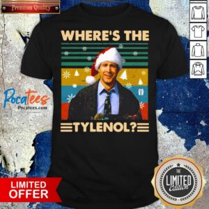 Awesome Wheres The Tylenol Vintage Christmas Shirt