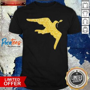 Official Inauguration Outfit Gold Dove Brooch Shirt