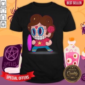 Plucky Lil Kid Muerto Sugar Skulls Day Of The Dead Shirt