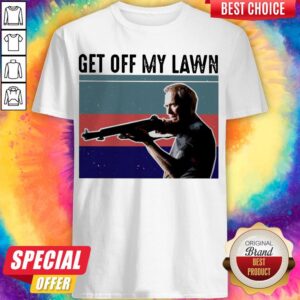 Good Get Off My Lawn Vintage Shirt