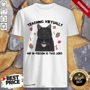 Teaching Virtually And In-person Is Two Jobs Shirt
