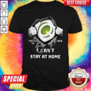Quest Diagnostics Inside Me Covid-19 2020 I Can’t Stay At Home Shirt