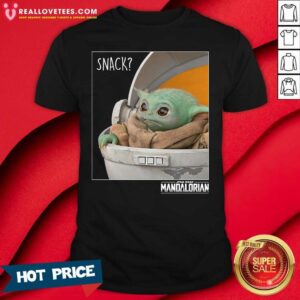 Funny Snack Baby Yoda The Mandalorian Star Wars Shirt