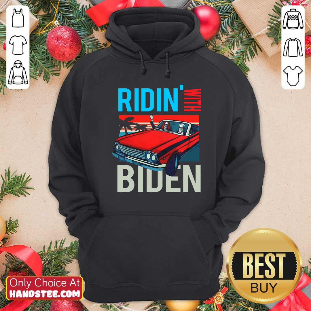 Car Riding With Biden Kamala Harris Joe Biden Vintage Retro Shirt