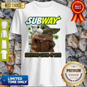 Baby Yoda Mask Subway Survived COVID-19 2020 Shirt
