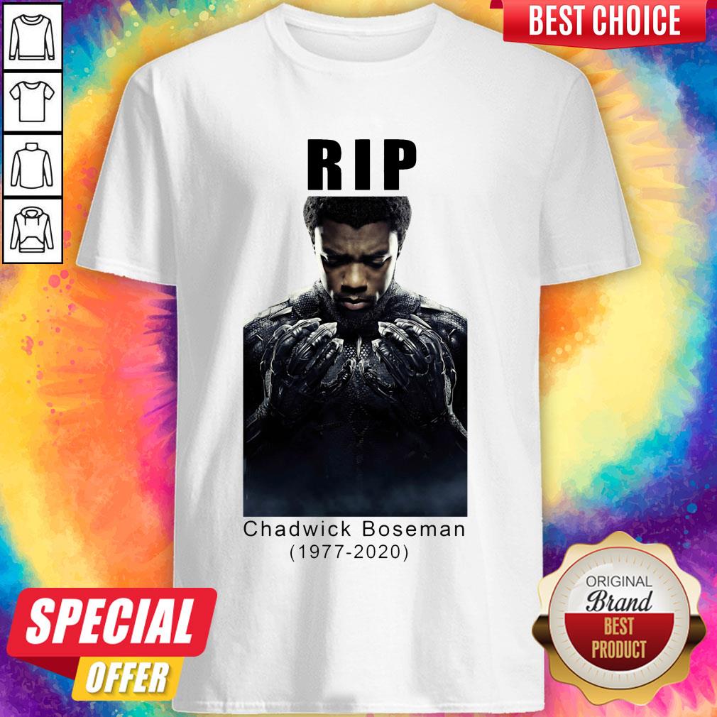 Chadwick Boseman Rip 1977-2020 Rest In Peace Shirt
