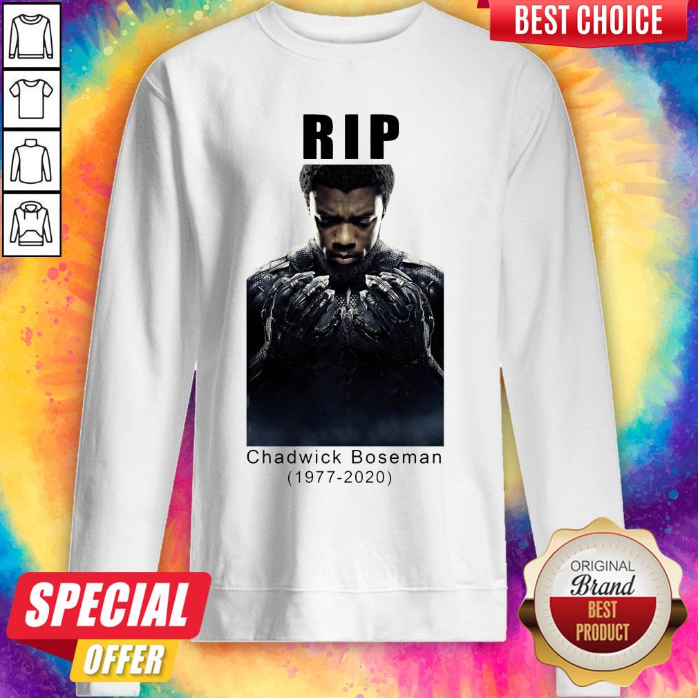 Chadwick Boseman Rip 1977-2020 Rest In Peace Shirt