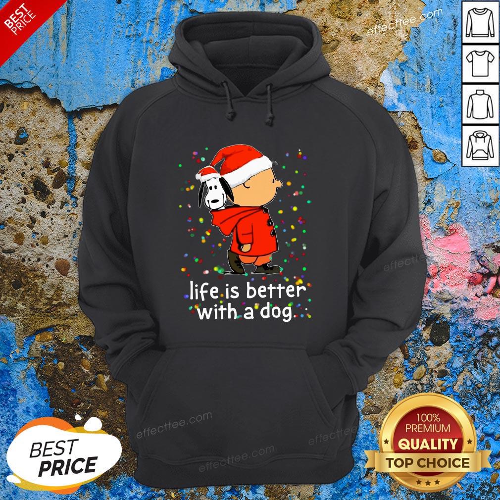 Charlie Brown And Snoopy Life Is Better With A Sog Christmas Shirt