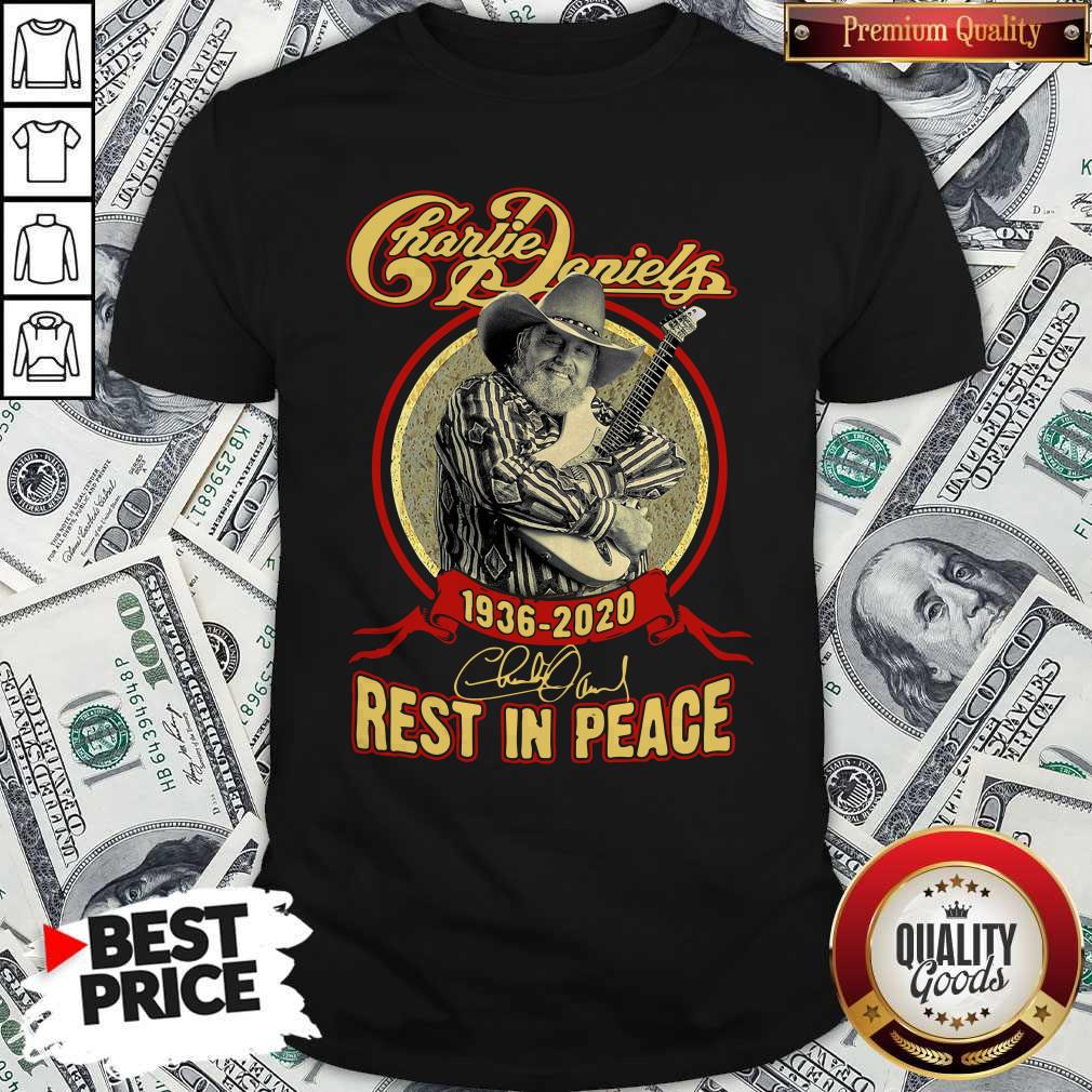 Charlie Daniels 1936-2020 Rest In Peace Signature Shirt