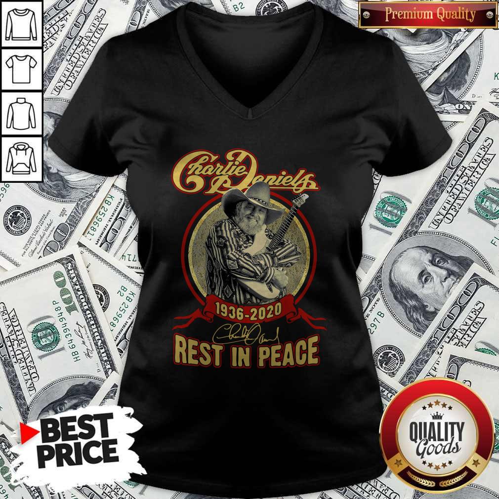 Charlie Daniels 1936-2020 Rest In Peace Signature Shirt