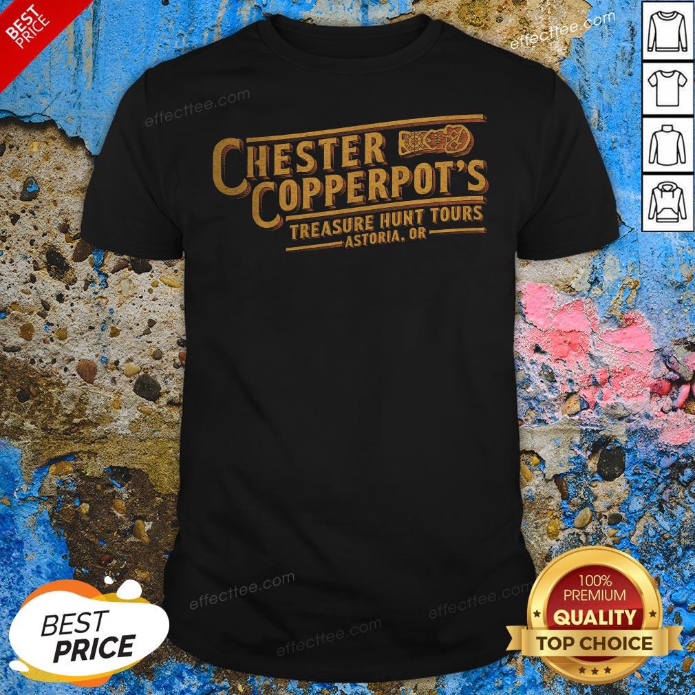 Chester Copperpot’s Treasure Hunt Tours In Astoria Or Shirt