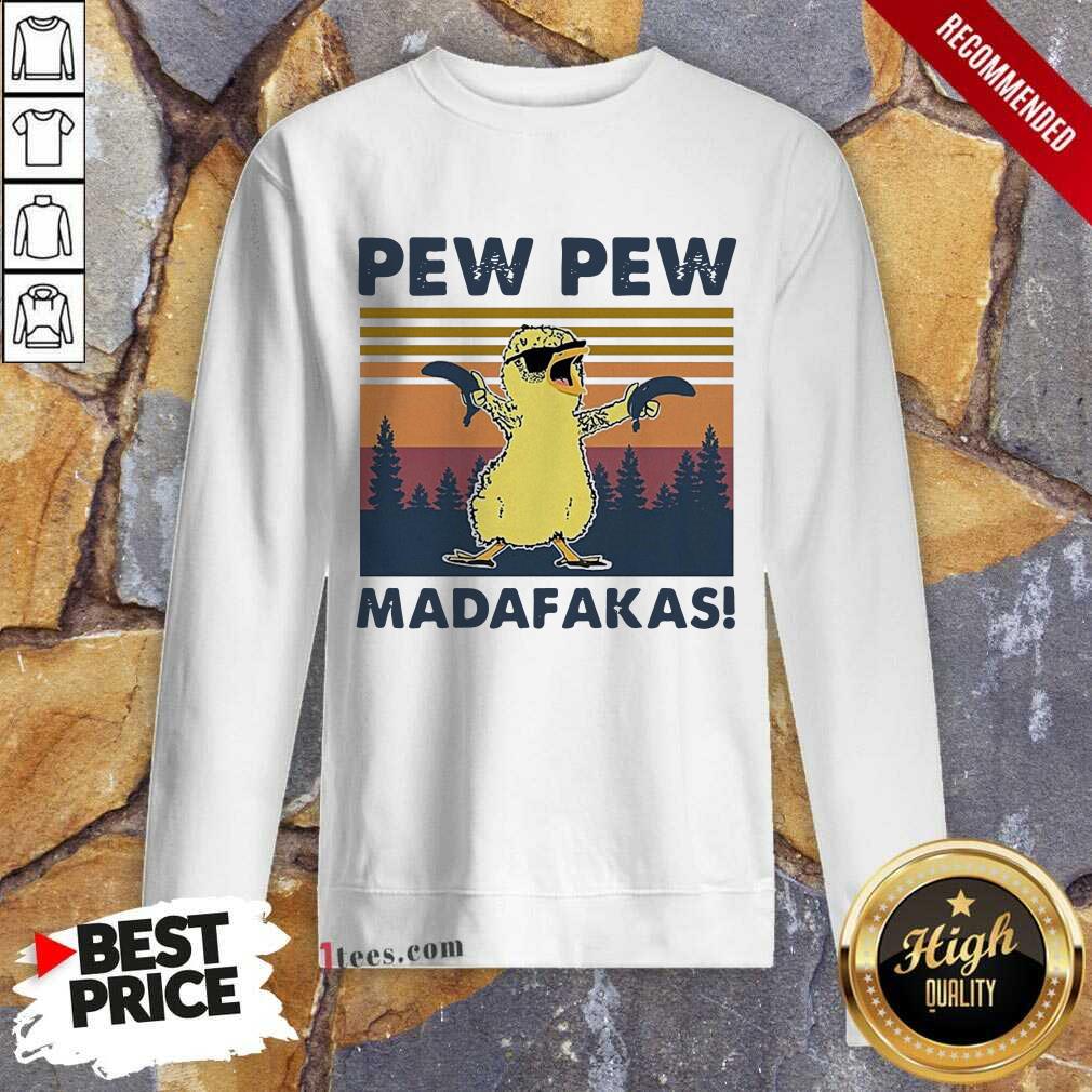 Chicken Guns Pew Pew Madafakas Vintage Shirt