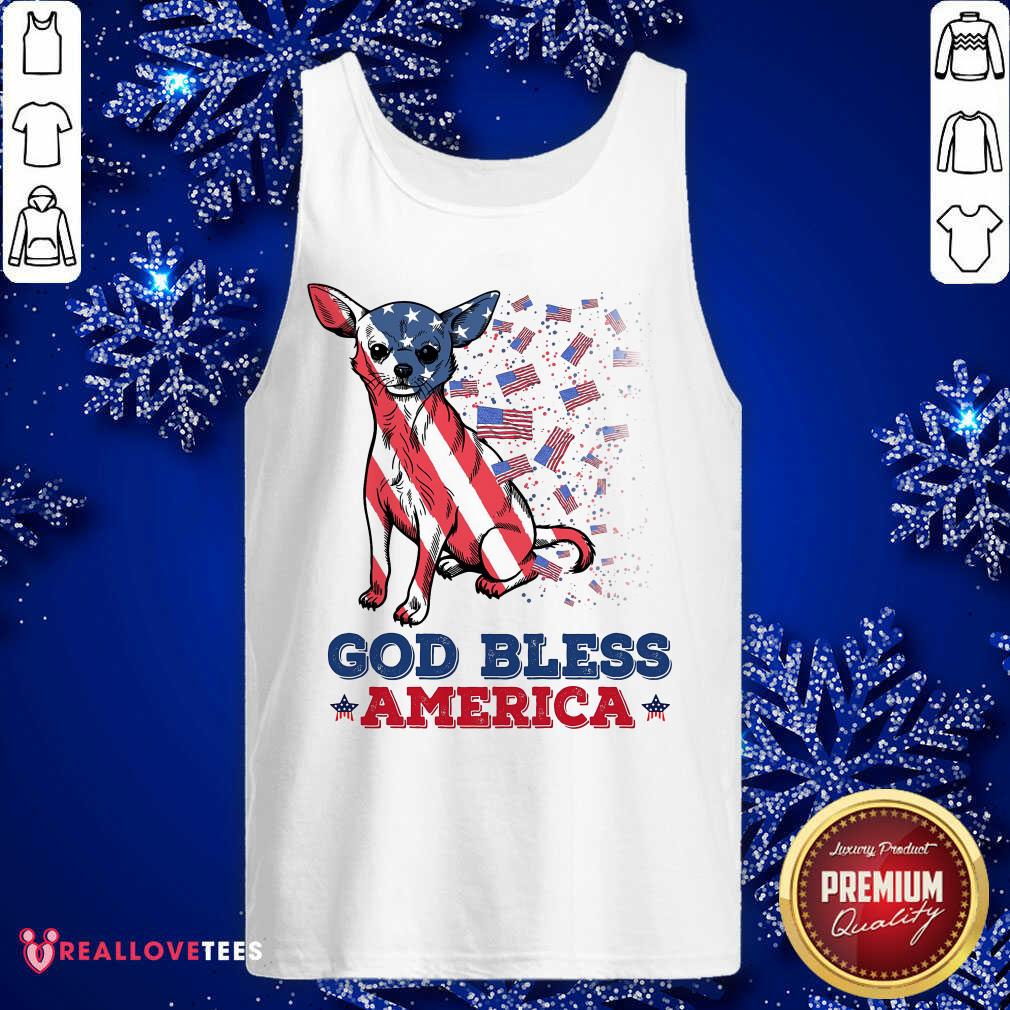 Chihuahua God Bless America Shirt