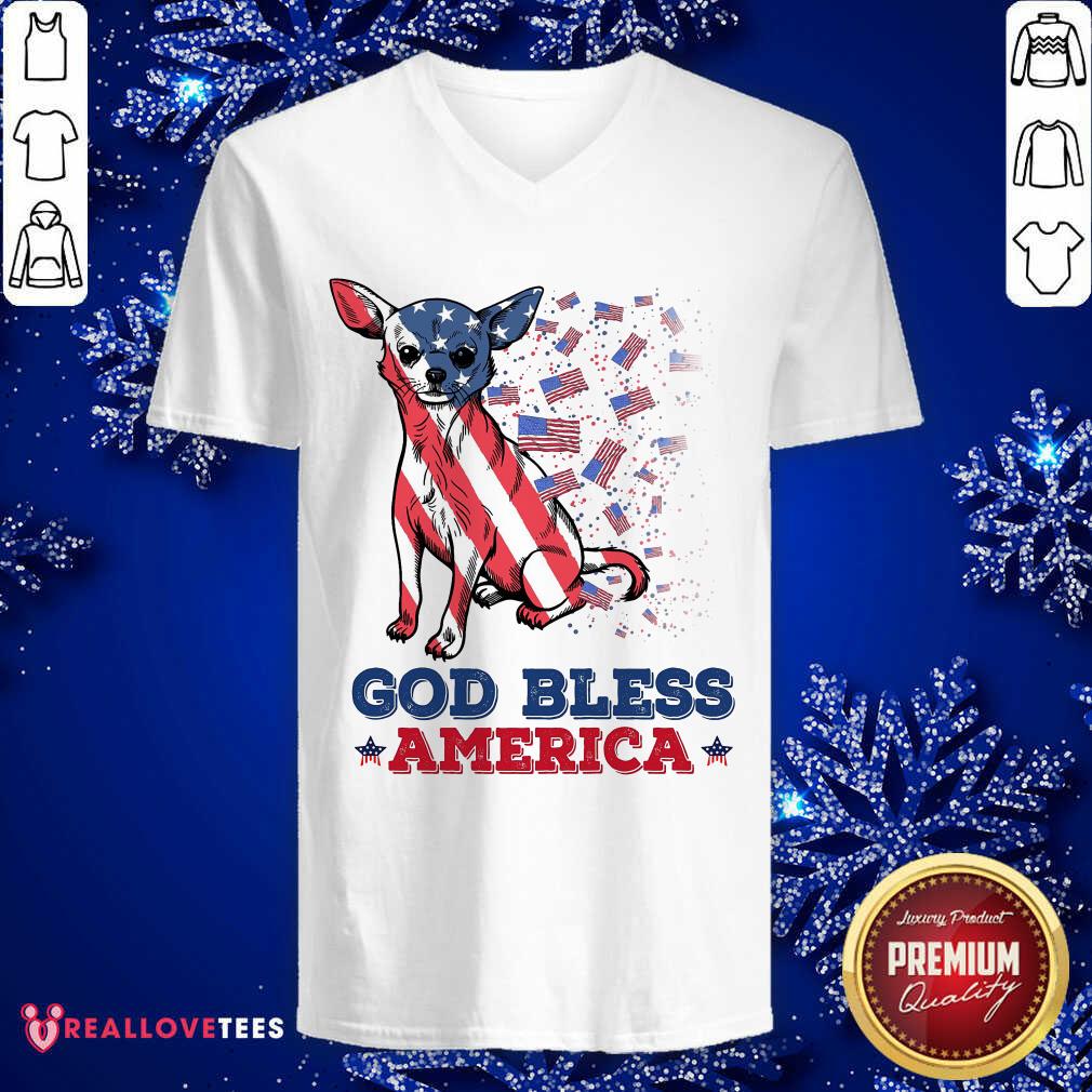 Chihuahua God Bless America Shirt