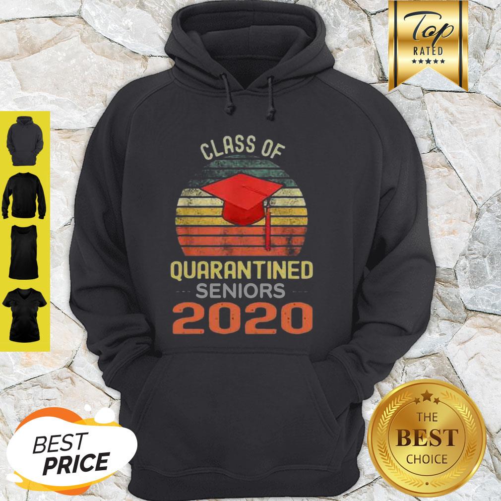 Class Of Quarantined Seniors 2020 Flu Coronavirus Vintage Shirt