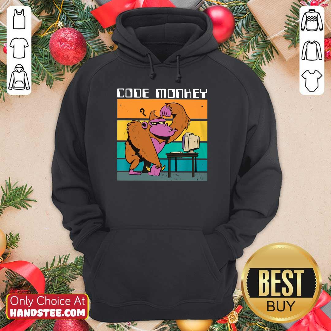 Code Monkey Gorilla Shirt