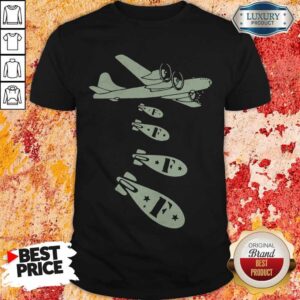 Nice Bomber Dropping Bombs Shirt