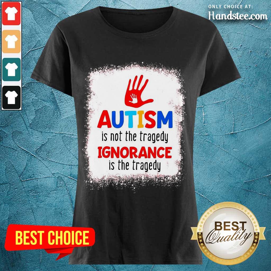 Confident Ignorance Is The Tragedy 1 Shirt