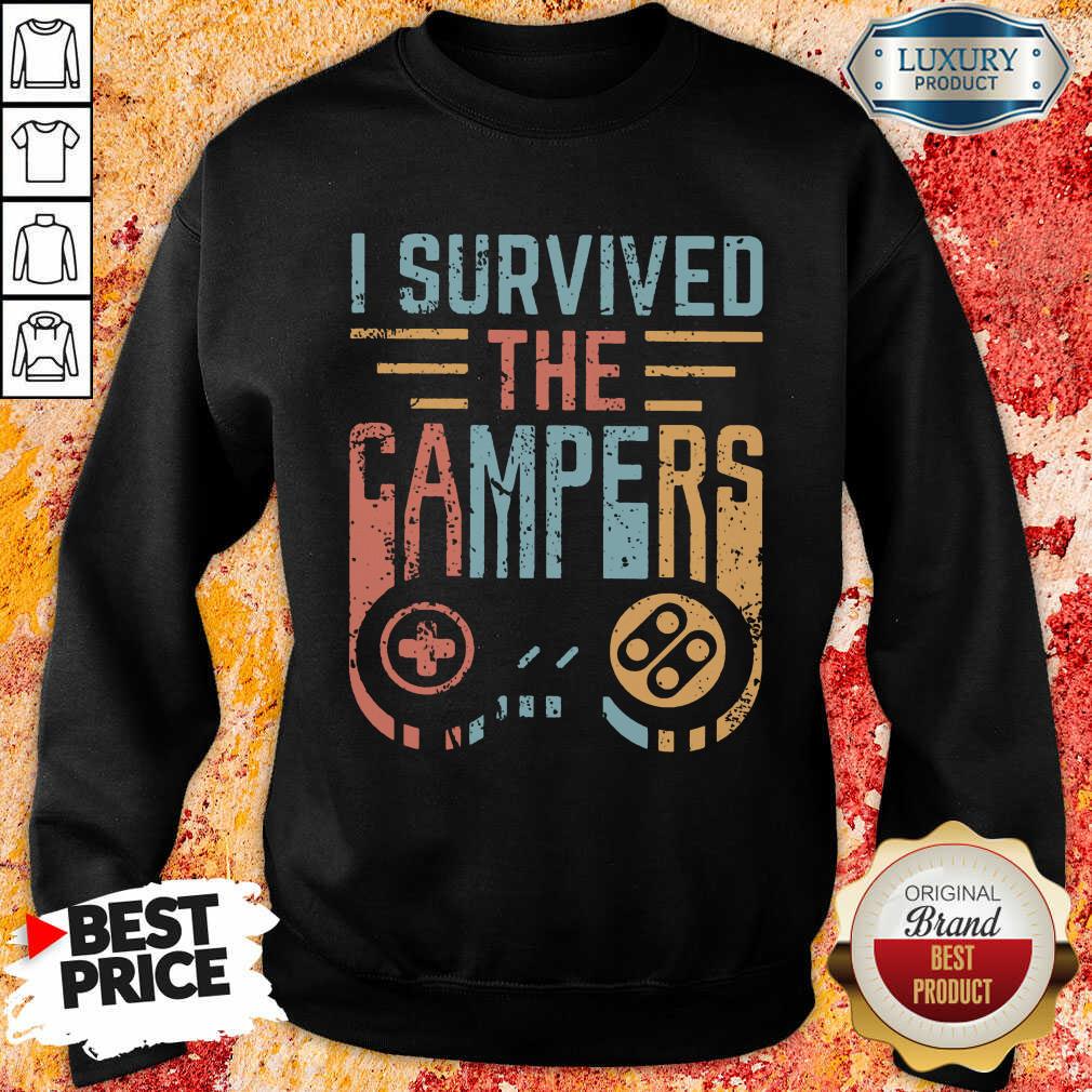 Console Games Survived The Campers Shirt