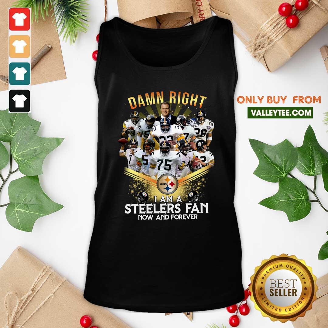 Cool 2020 Damn Right I Am A Steelers Fan Now And Forever Shirt