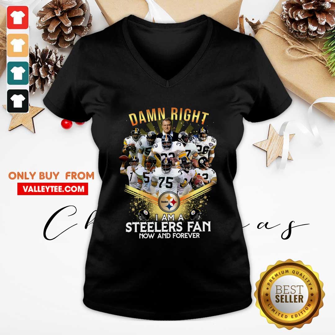 Cool 2020 Damn Right I Am A Steelers Fan Now And Forever Shirt