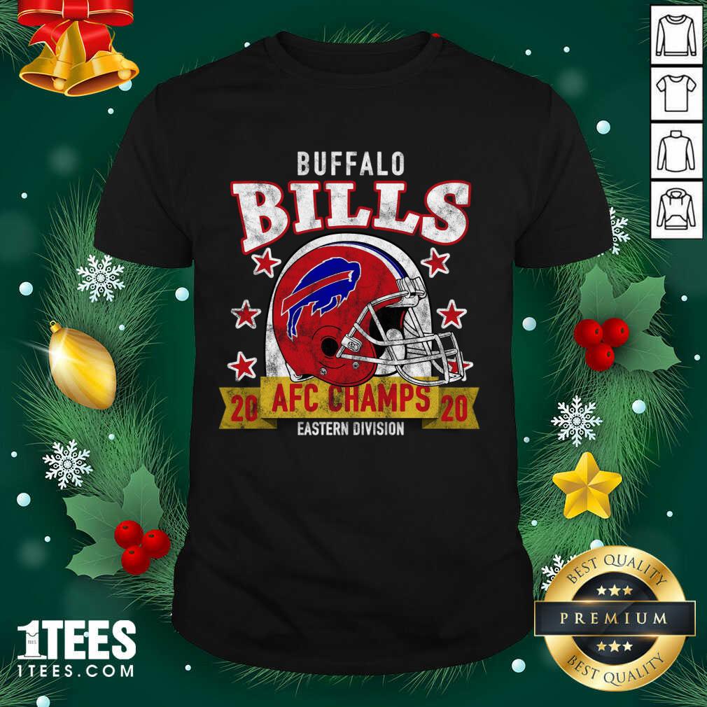 Cool Distressed Bills 2020 Afc East Champs Shirt