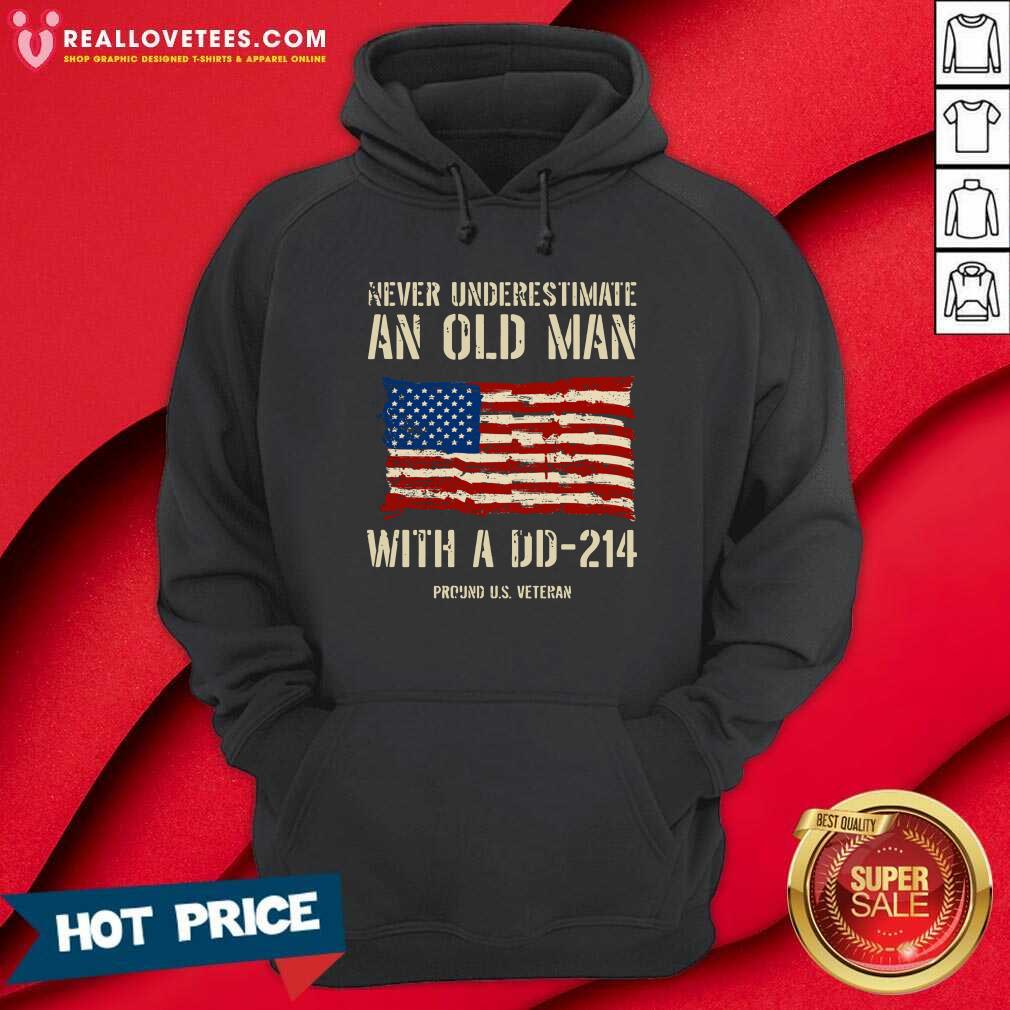 Cool Never Underestimate An Old Man With A DD – 214 Shirt