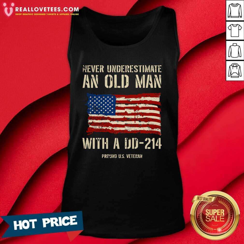 Cool Never Underestimate An Old Man With A DD – 214 Shirt