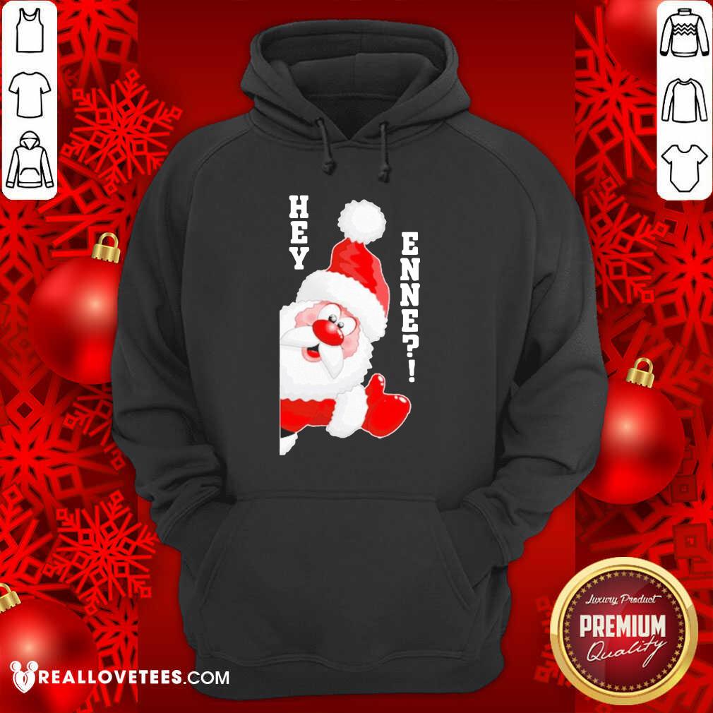 Cool Santa Claus Hey Enne Christmas Shirt