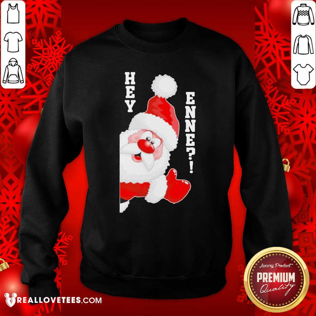 Cool Santa Claus Hey Enne Christmas Shirt