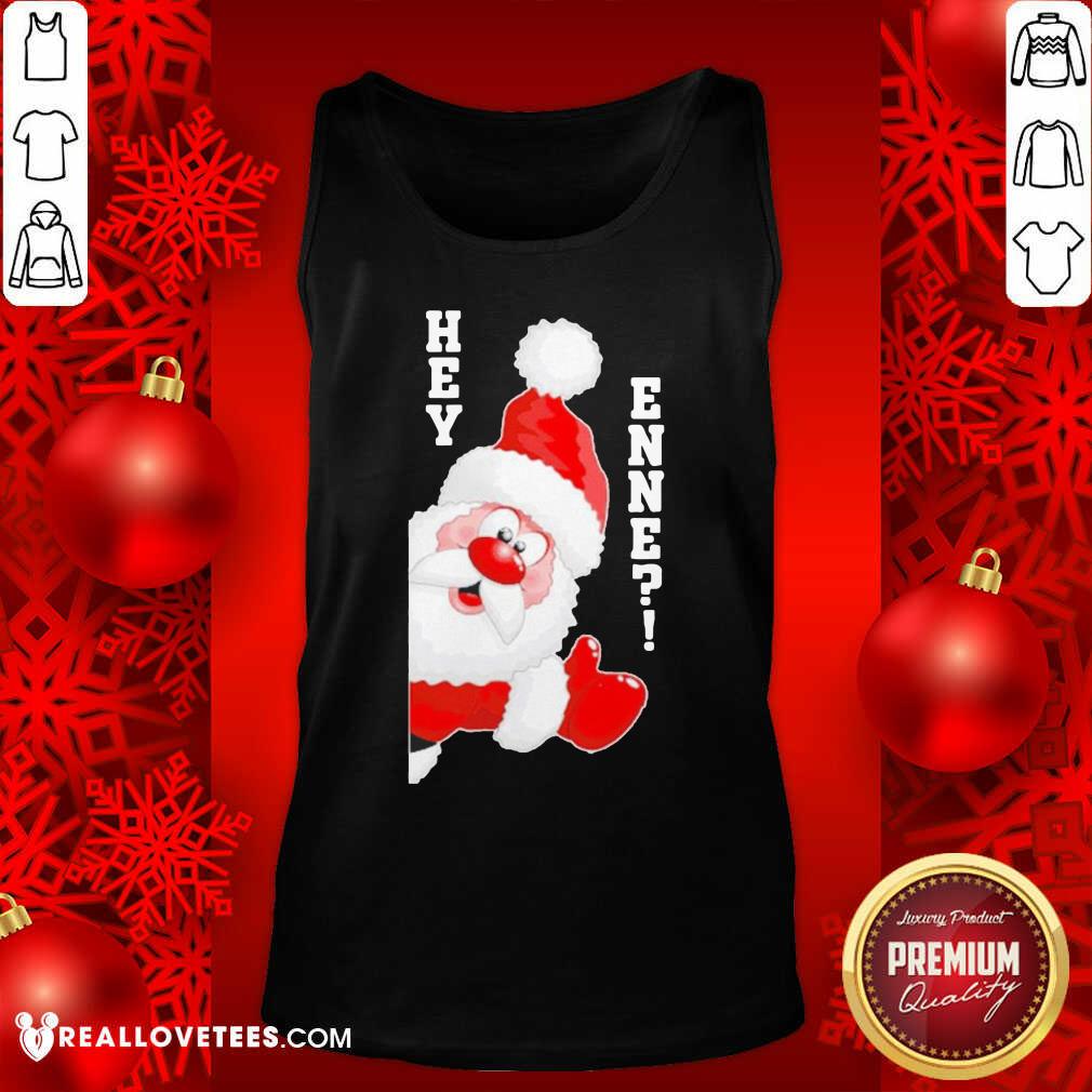 Cool Santa Claus Hey Enne Christmas Shirt
