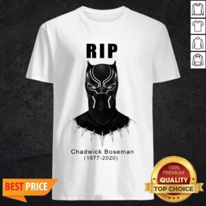 RIP Chadwick Boseman Black Panther's 1977 2020 T-Shirt