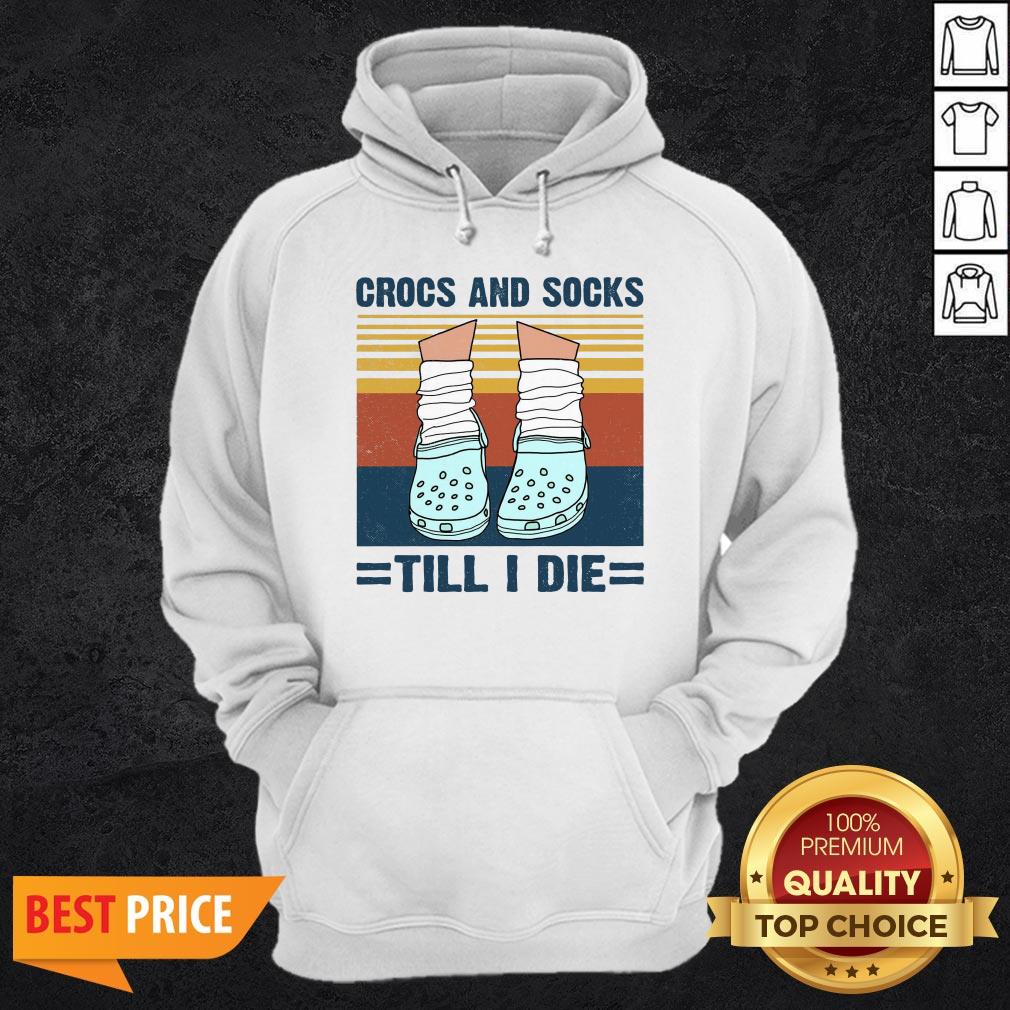 Cross And Socks Till I Die Vintage Shirt