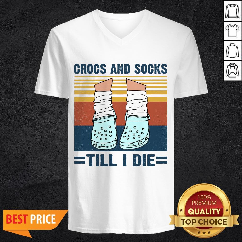 Cross And Socks Till I Die Vintage Shirt