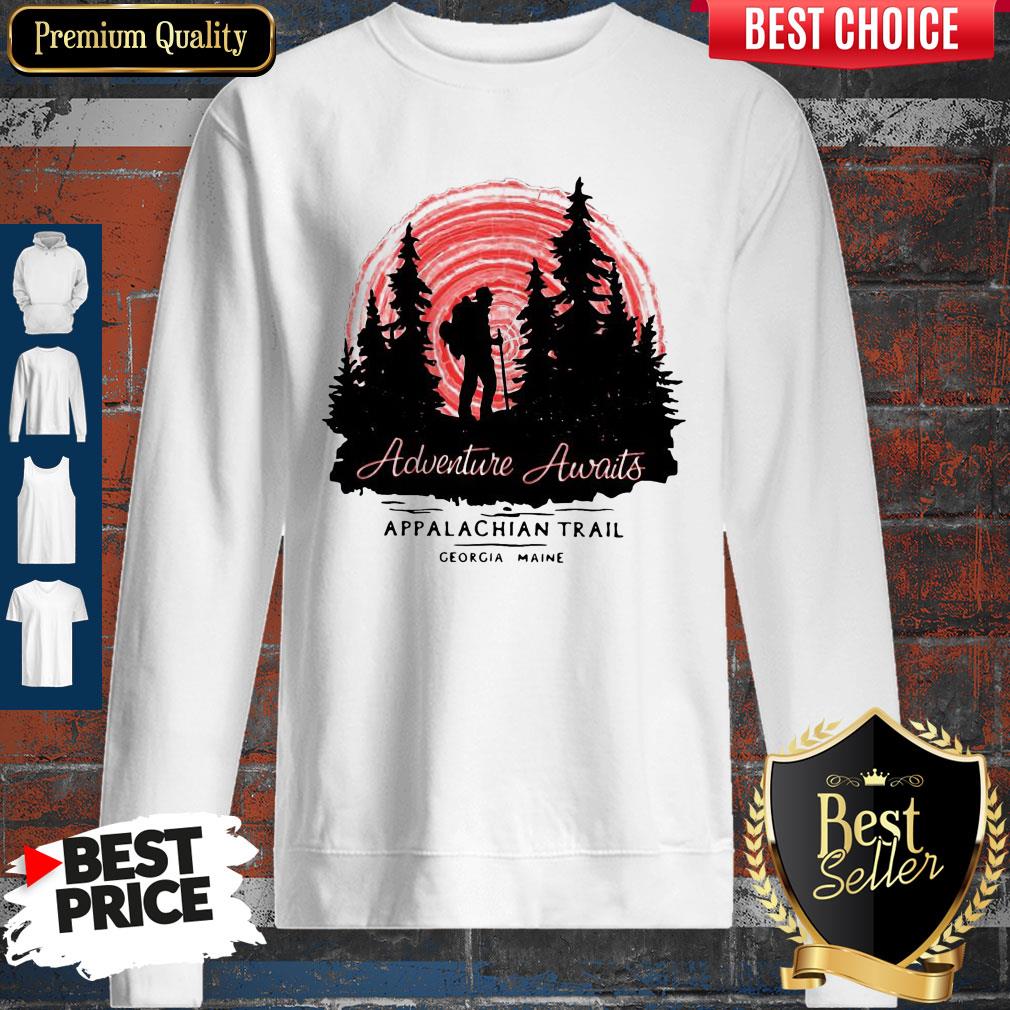 Cute Adventure Awaits Appalachian Trail Camping Shirt