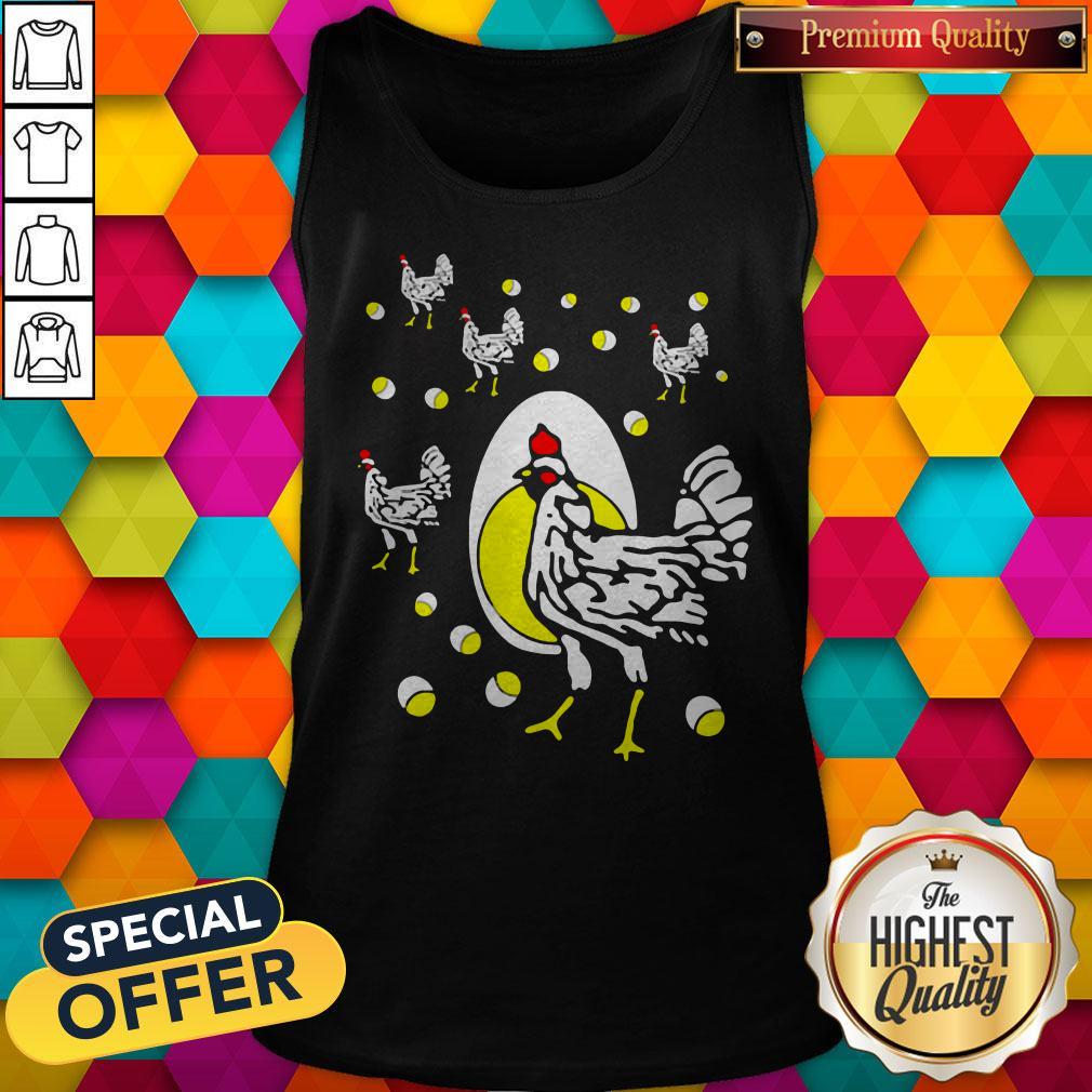 Cute Black Hens White Eggs Shirt