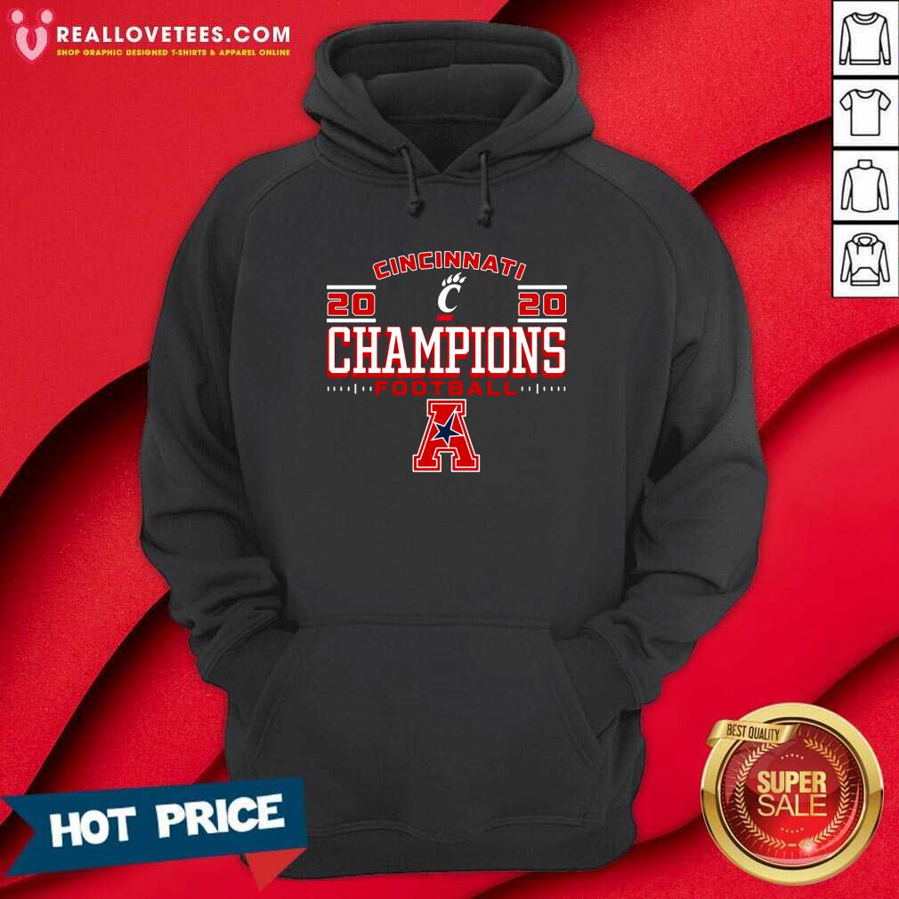 Cute Cincinnati Bearcats 2020 AAC Football Champions Shirt