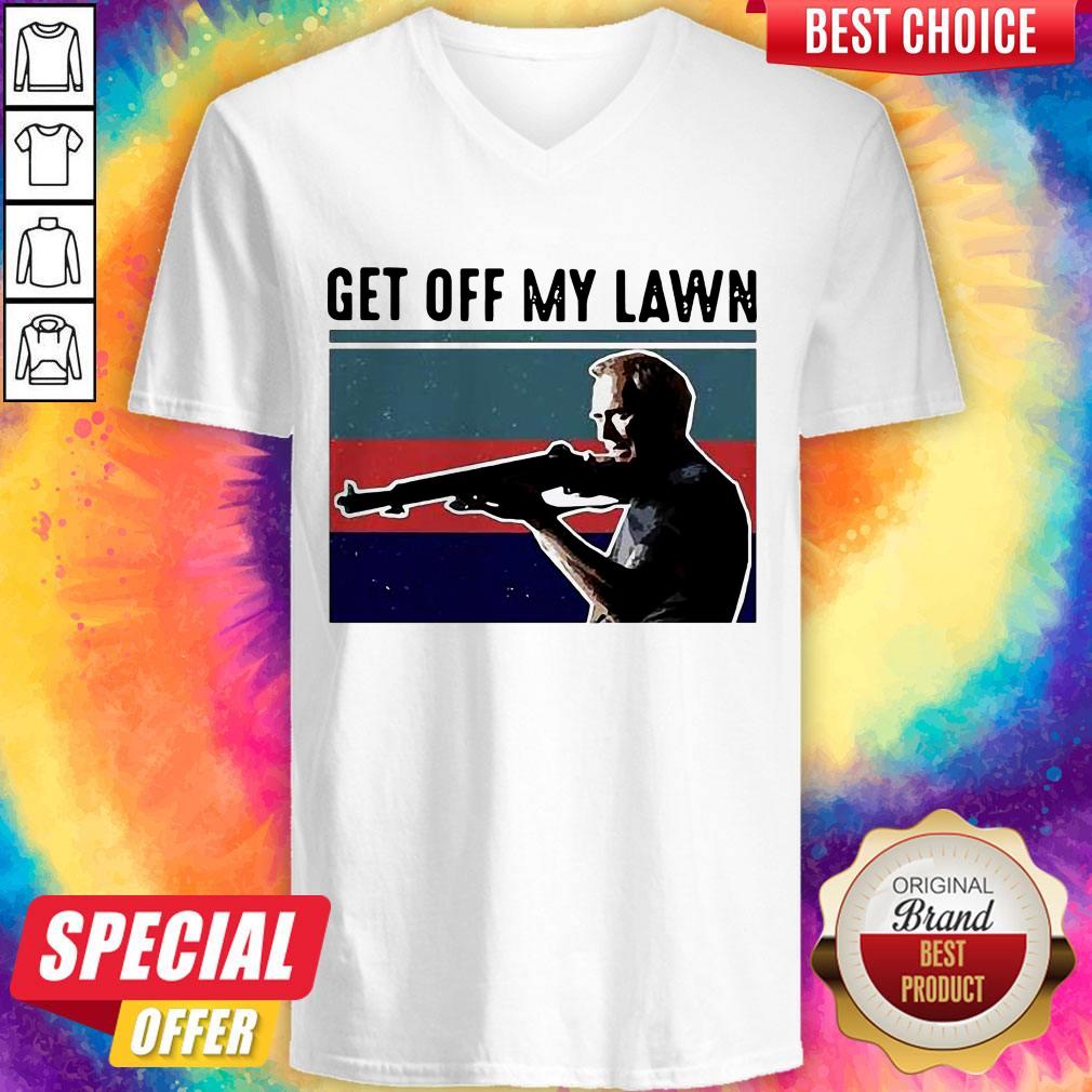 Cute Get Off My Lawn Vintage Shirt