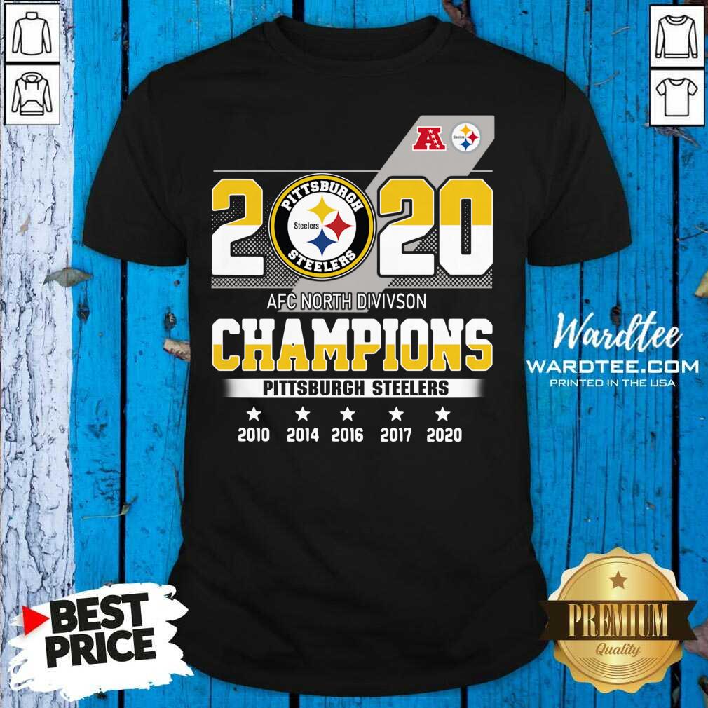Cute Pittsburgh Steelers Afc North Division Champions 2010 2020 Shirt