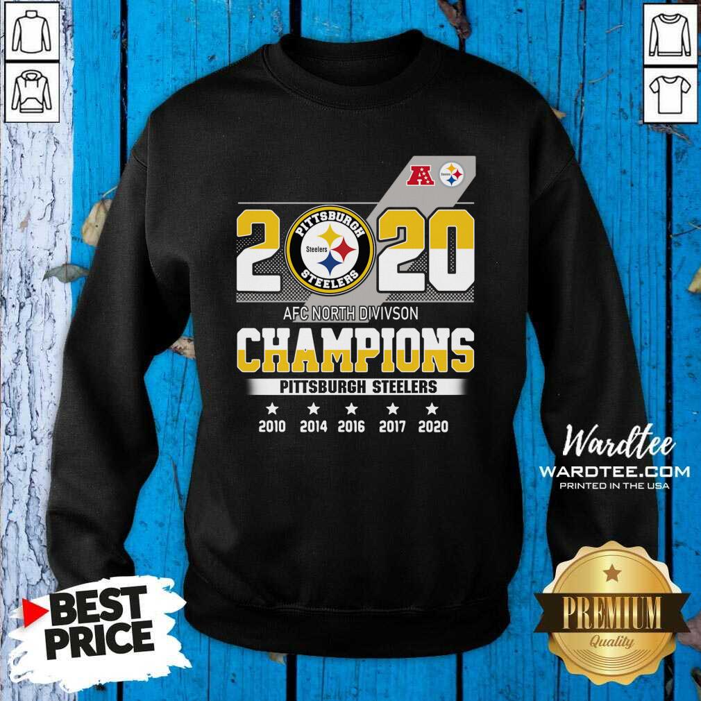 Cute Pittsburgh Steelers Afc North Division Champions 2010 2020 Shirt