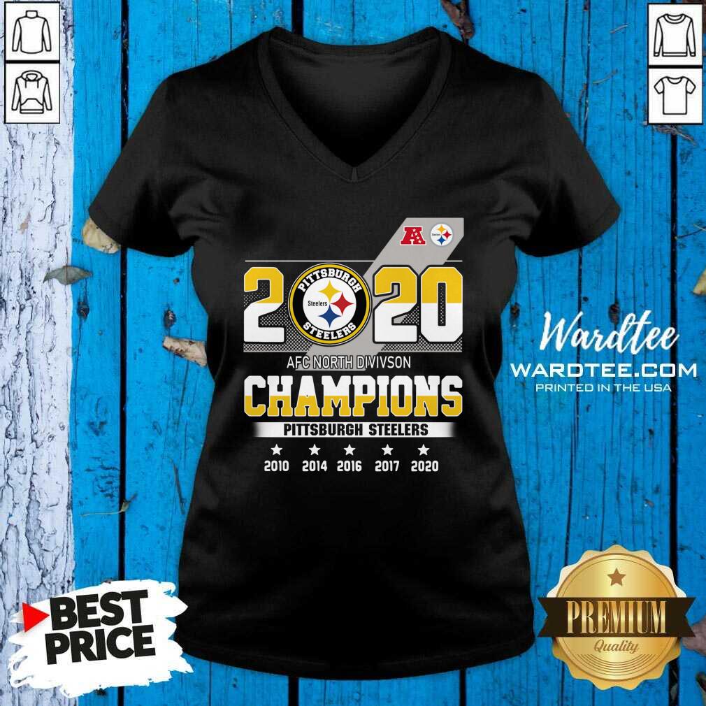 Cute Pittsburgh Steelers Afc North Division Champions 2010 2020 Shirt