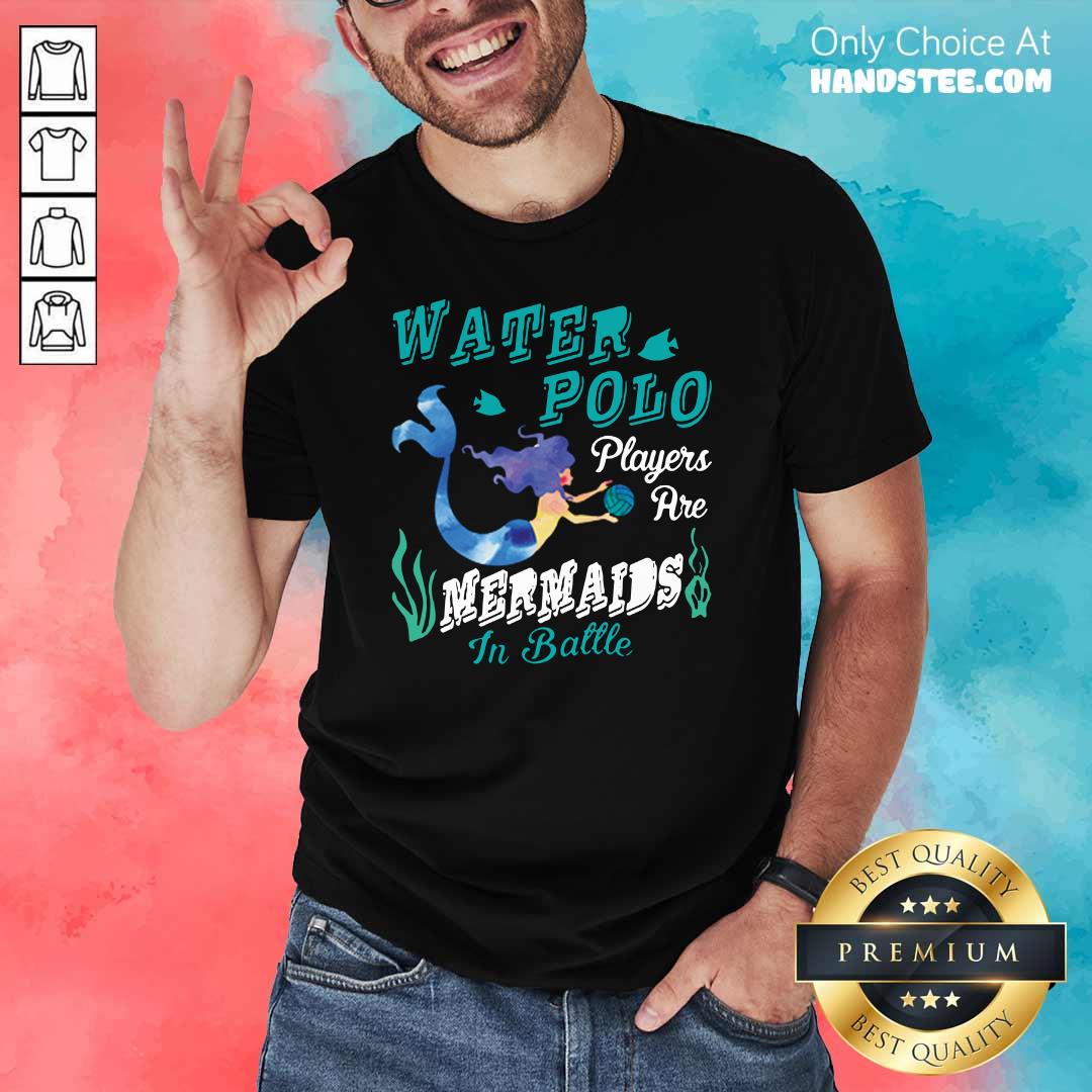 Cute Water Polo Mermaids In Battle 2 Shirt