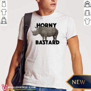 Pretty Rhino Horny Bastard Shirt