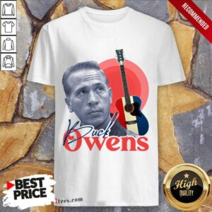 Buck Owens Retro Guitar Shirt