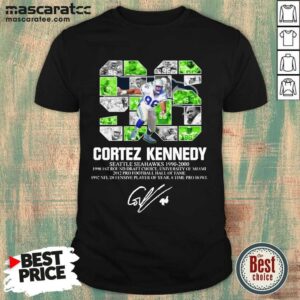 Nice 96 Cortez Kennedy Seattle Seahawks 1990 2000 Signature Shirt