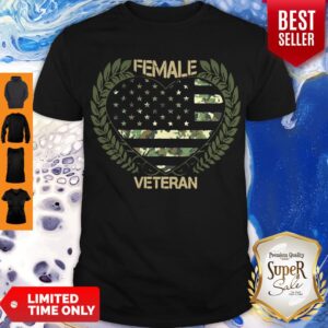 Awesome Female Love Veteran Shirt
