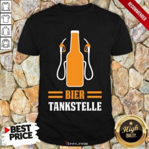 Bier Tankstelle Kostüm Karneval Shirt