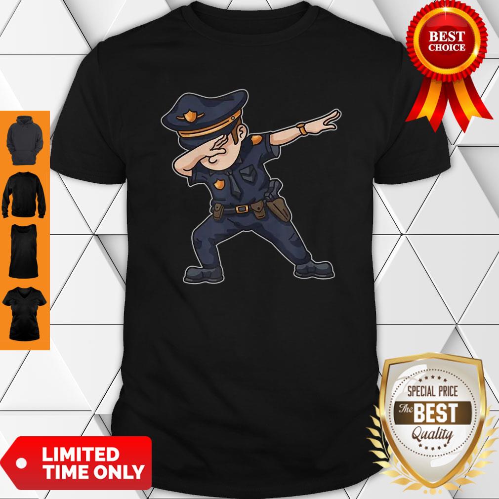 Dabbing Police Funny Policeman Dab Dance Law Enforcer Corps Shirt