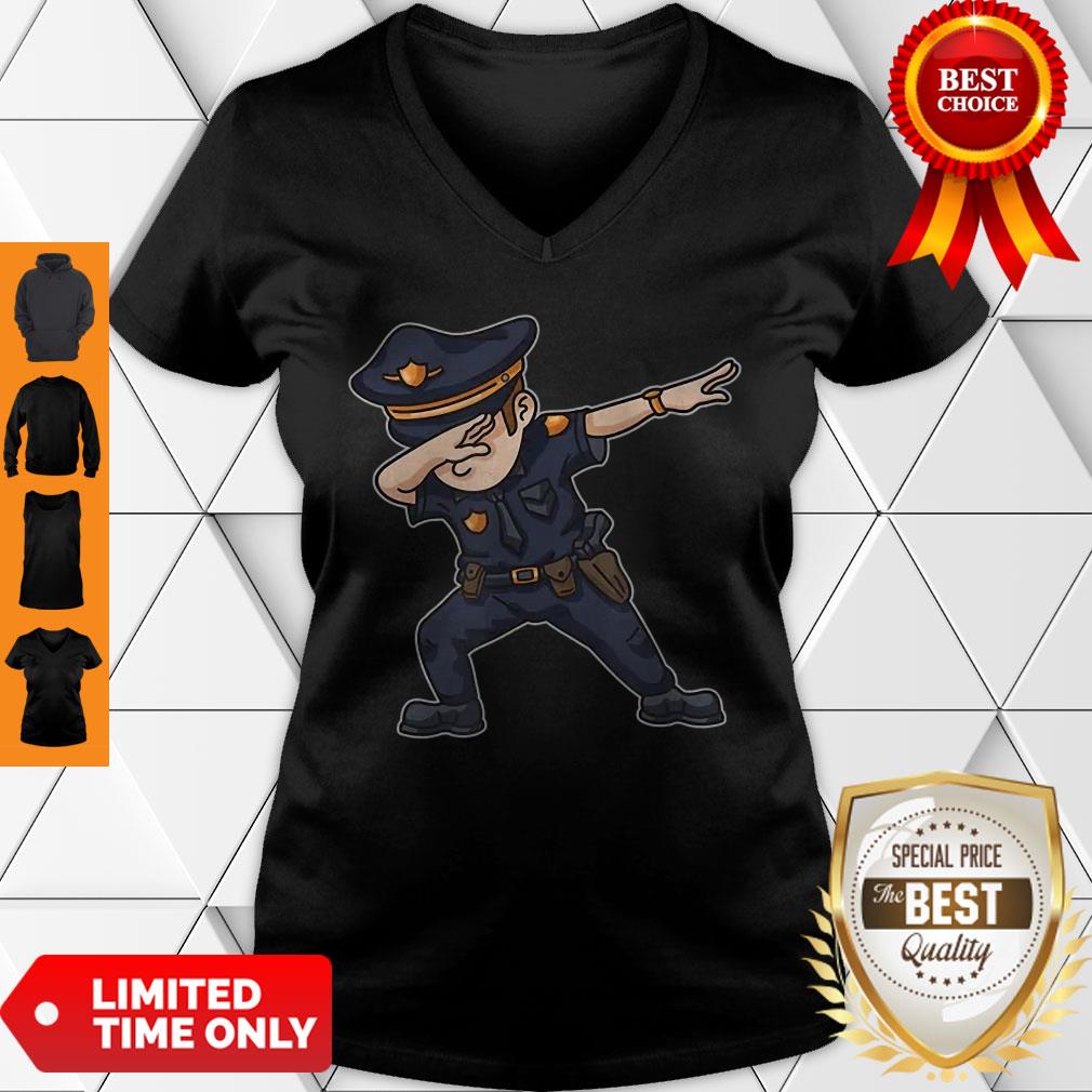 Dabbing Police Funny Policeman Dab Dance Law Enforcer Corps Shirt