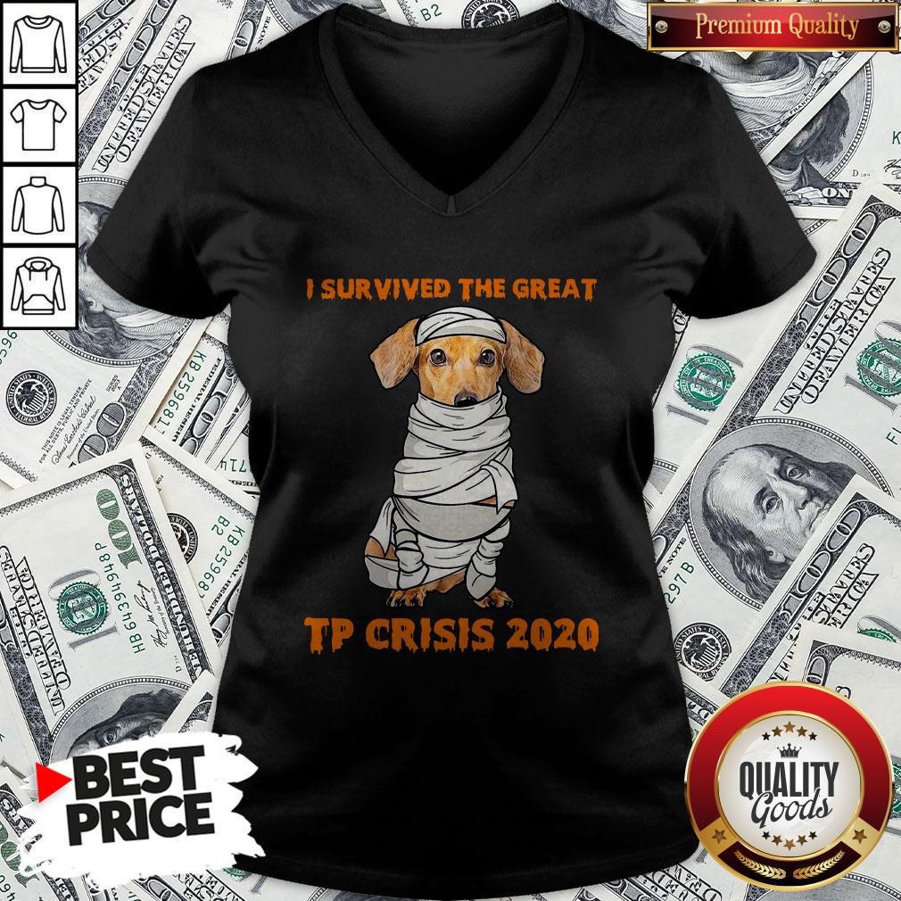 Dachshund Mummies I Survived The Great TP Crisis 2020 Shirt
